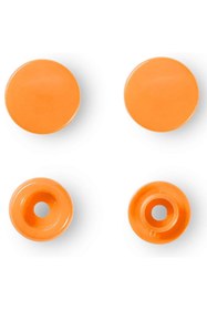 Resim SeraSelin 100 Adet Plastik Çıtçıt Turuncu Çıtçıt T5=12,4 mm DİKİŞSİZ Kolay Takılır Turuncu Çıt Çıt Seti 