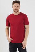Resim Slazenger SANDER KTN Erkek Tişört Bordo 