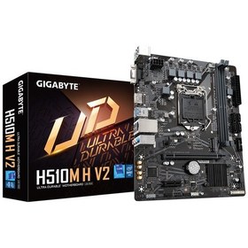 Resim Gıgabyte H510m H V2, Rev.1.0, 2xddr4, M.2, D-sub, Hdmı, 10-11.nesil, Lga1200 Soket, Anakart 