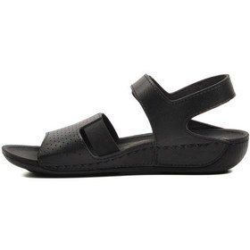 Resim Siyah Kadın Düz Sandalet Bento 16.047 Z Siyah 