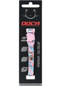 Resim Doca Premium Cube Desenli Kedi Boyun Tasması 