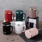 Resim 304 Paslanmaz Çelik Kapaklı Termos - BPA içermeyen Seyahat Kahve Fincanı, Sıcak/Soğuk İçecekler için Taşınabilir, E-Kahve Makinesi ile Uyumlu (Kadın ve Erkek İçin Unisex), Ev Ofis Kamp Aktiviteleri Ürünü (Pembe), Kahve Kupası, Kahve Seyahat Bardağı, Sıcak ve Soğuk İçecek Termosu, Sıcak ve Soğuk İçin Kupa, Sıcak ve Soğuk Kahve Fincanı, Kahve Kupa, Termal Bardak, Bardaklar ve Kupalar, Kahve Fincanları, Kahve Termosu, Seyahat Kupa, Termal Kahve Fincanı, Termal Kahve Fincanı, 