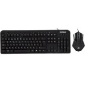 Resim Everest UN-797 Siyah USB Combo Q Multimedia Klavye + Mouse Set 