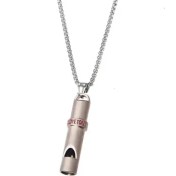 Resim Kuzgun Ticaret Deprem Düdüğü Çelik Kolye - Lisinya 