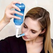 Resim Burun Yıkama Şişesi: Yetişkinler için 300/500ml Neti Pot Sinüs Durulama Şişesi BPA İçermez - Burun Bakımı, Rinit, Burun Alerjisi, Soğuk Algınlığı Hemşirelik 