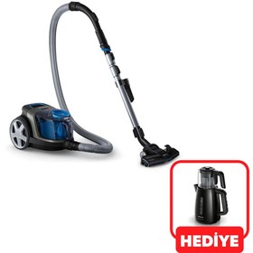 Resim Philips Allergy H13 Filtre TriActive Başlık Torbasız Elektrikli Süpürge Philips Çay Ustası Hediye 