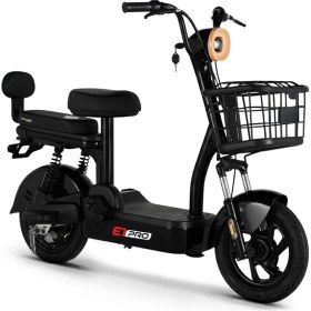 Resim Skyjet E1 Pro Elektrikli Scooter GAZ KOLU HEDİYELİ 