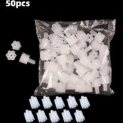 Resim DIY çiçek buketleri için uygun 50 plastik lolipop tutucular, şeker çiçek destek tabanları, hediye paketleme için uygun, çiçekçi malzemeleri, buket malzeme ambalajı, doğum günü hediyesi paketi 