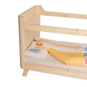 Resim Alphabed Çift Taraflı Pamuk Saten Çok Renkli Bebek Nevresim Seti 100x150cm 