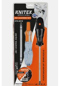 Resim Elektrik Kontrol Kalemi & Tornavida & Elektrik Bandı & Tak Çıkar Tornavida Seti Yıldız Ve Düz Uçlu 