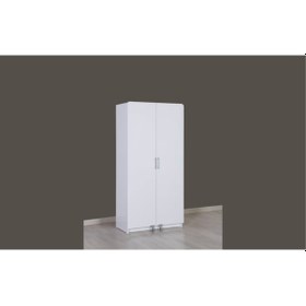 Resim Sefa Home 2 Kapaklı Kiler Dolabı Beyaz 