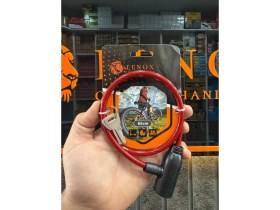 Resim Lenox Bisiklet Kilidi 65cm İnce Kokusuz 