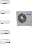 Resim Samsung WindFree Multi AJ100TXJ5KH/EA 1 Dış + 5 İç Ünite (9+9+9+9+9) Duvar Tipi Klima 
