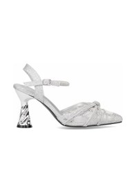 Resim Guja 25y125-1 Z Gümüş Kadın Abiye Ayakkabı Gümüş 