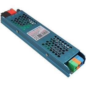 Resim PowerMaster PM-26830 12 Volt 10 Amper 120 Watt Slim Metal Kasa Adaptör 208x50x23mm 