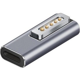 Resim Magsafe 2 5A Type C Pd Mıknatıslı Dönüştürücü Şarj Başlık MacBook Air/pro 