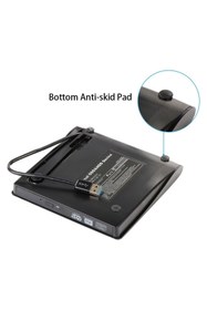 Resim KENLY USB 3.0 Harici DVD RW CD/DVD Yazıcı Okuyucu – Ultra İnce Taşınabilir Optik Sürücü 