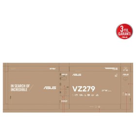 Resim Asus 27 VZ279HG 1ms 120HZ IPS Gamıng Monitör 