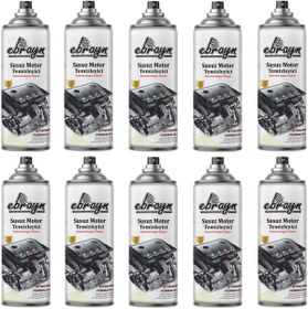 Resim caraks Susuz Motor Yıkama Ve Temizleme Spreyi Ebrayn Aerosol 500 ml Yüksek Parlaklık 10 ADET 