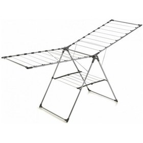 Resim Bambu Alüminyum Çamaşır Kurutmalık 24mt. Full Alüminyum Gri 