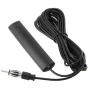 Resim Suofeng Araç Radyo Patch Anteni - Kolay Kurulum, Delik Açma Gereksiz, Sinyal Kalitesi, 85-112mhz, 5m Kablo, Siyah Renk 