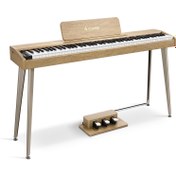 Resim Donner DDP-60 Dijital Piyano (Light Oak) 