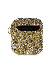 Resim Airpods 2 2.nesil Mira Taşlı Kılıf - Gold 