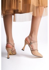 Resim Kadın Taşlı Abiye Topuklu Ayakkabı 4215 001 