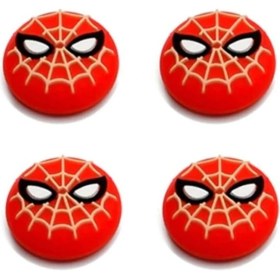 Resim Beboncool Xbox One-Xbox S-Xbox X Ps4 Ps5 Uyumlu Desenli Analog Koruyucu Silikon Pad Dörtlü Set 