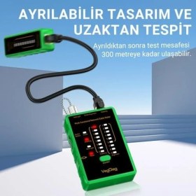 Resim Aesco Veggieg Multi Fonksiyonel Fiber Optik Network Ethernet Ağ Kablo Test Cihazı 