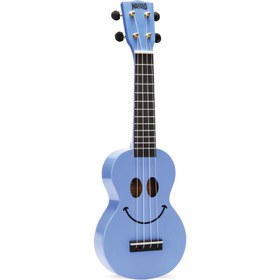 Resim Mahalo U-Smile Soprano Ukulele (Açık Mavi) 