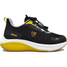 Resim Vicco 346.f25y.153 Knit Spor Ayakkabı Siyah Siyah 