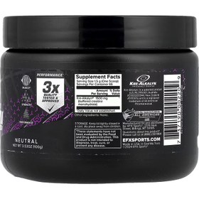 Resim EFX Sports Kre-Alkalyn Creatine Powder Brain & Cognitive 100 Grams 