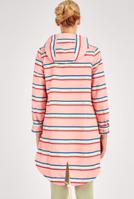 Resim MARATON Comfort Kadın Kapüşonlu Mercan Yağmurluk 