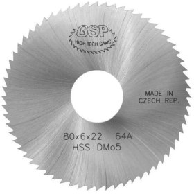 Resim Gsp 80X0.5X22MM Z=128 Daire Testere Hss 