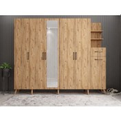 Resim Açelya Portmanto Vestiyer Çam M7 270 CM 