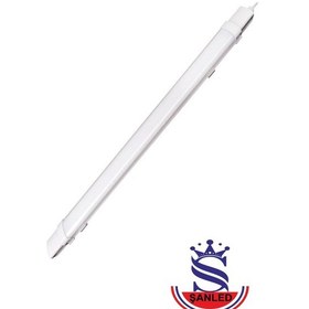 Resim 40w 120 Cm Yatay Led Etanj Armatür-trafolu Beyaz Işık 8 Adet Beyaz 