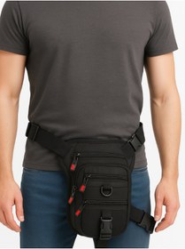 Resim başkent çanta Bel ve Bacak Çantası Tabanca Bölmeli Tactical Siyah 8683255013845 