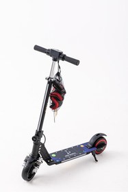 Resim MODAONN Elektrikli Çocuk Amortisörlü Led'li Scooter 130 W ( Dizlik Ve Dirseklik Hediyeli) 