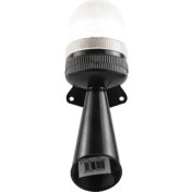 Resim Mesan Ø70 Rgb LED 43 Sesli Siren Duvar Montaj Ms 5850 110-220VAC 