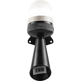 Resim Mesan Ø70 Rgb LED 43 Sesli Siren Duvar Montaj Ms 5850 110-220VAC 