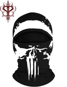 Resim Tarzsokak Painted Skull Motosiklet Giyim Maske & Balaklava 