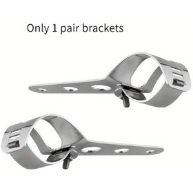 Resim Dashanshop Harley Davidson Chopper 5.75 Inç Chrome Led Far Kaporta Ve Montaj Braketi 