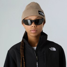 Resim The North Face Logo Box Cuffed Unisex Gri Bere Nf0a8chebox1 Gri 