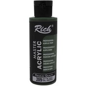Resim Rich Akrilik Boya Master 120 CC Zeytin Yeşili 120-209 