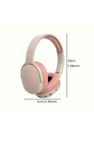 Resim Mi7a P2961 Pembe Kulak Üstü Kablosuz Bluetooth Kulaklık 