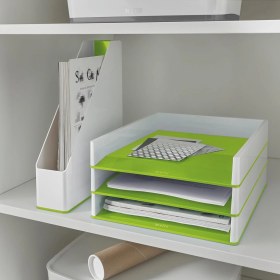 Resim Leitz 53611054 Iki Evrak Rafı 