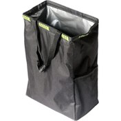 Resim Araba Çöp Kutusu, 13l Büyük Kapasiteli Sızdırmaz Su Geçirmez Çöp Torbası, Araba, Suv Ve Kamyonet Koltuk Arkalığı İçin Katlanabilir Askılı Çöp Kutusu 