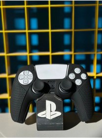 Resim P-5 Silicone Protective Kit Playstation 5 Dualsense Koruma Seti - Siyah 