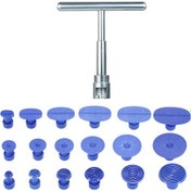 Resim Ximistore9 "boyasız Çizik Giderici Araç Tamir Seti - 18 Parça T-bar Çekiçli Vuruş Düzeltme Aleti" 